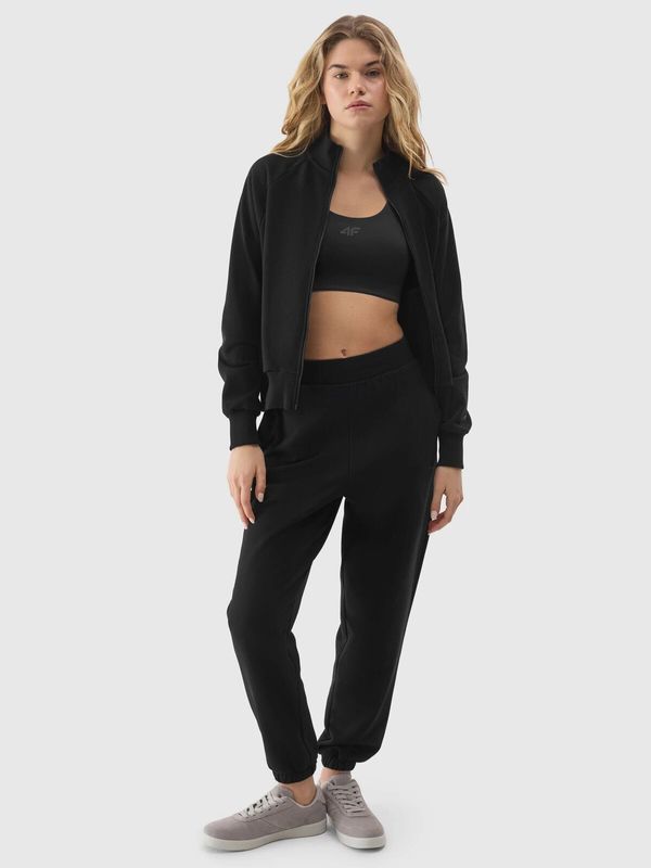 4F Women's 4F Organic Cotton Jogger Sweatpants - Black