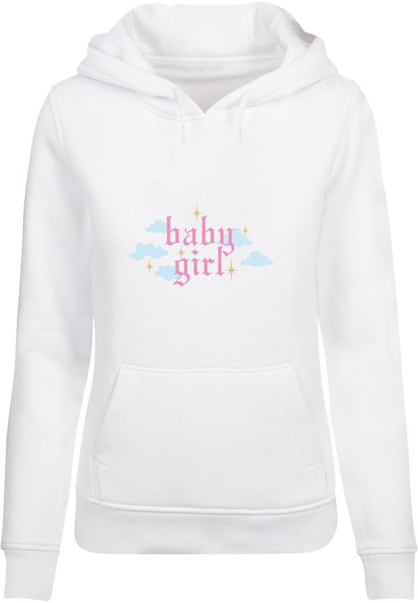 Mister Tee Women's Baby Girl Hoody white