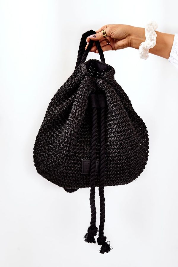 BIG STAR SHOES Women's backpack in baggy Big Star design - black