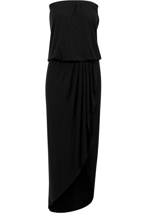 UC Ladies Women's Bandeau Viscose Dress Black