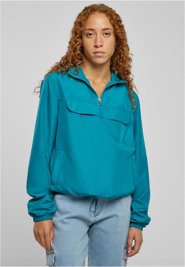UC Ladies Women's Basic Pull Over Watergreen Jacket