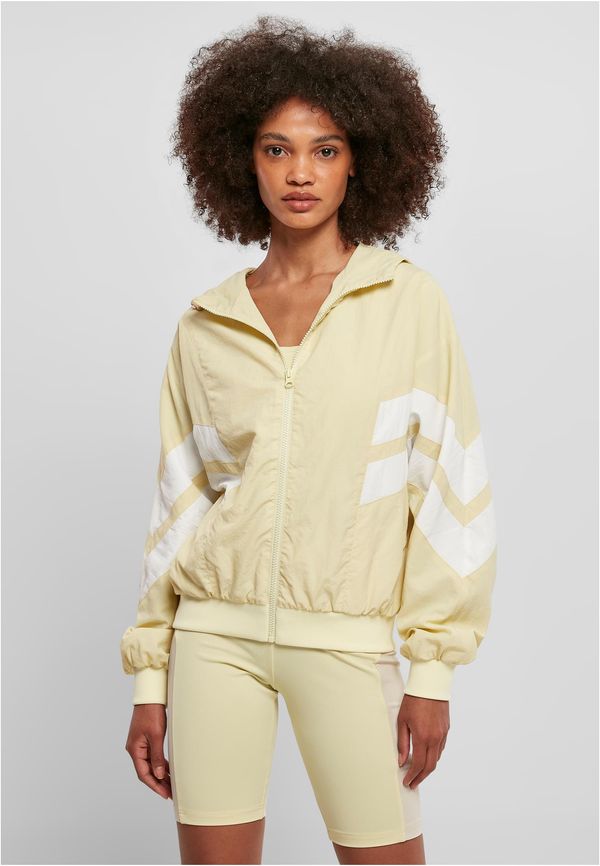 UC Ladies Women's Batwing Sweatshirt Soft Yellow/White