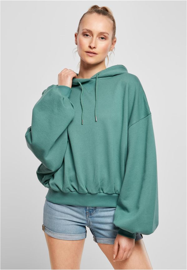 Urban Classics Women's bio oversized terry sweatshirt with a pale liner