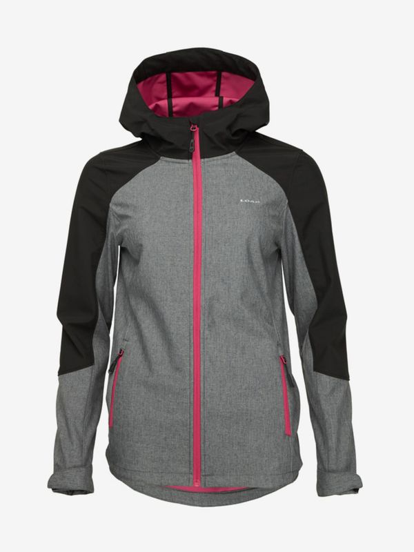 LOAP Women's black-grey softshell jacket LOAP LADANA