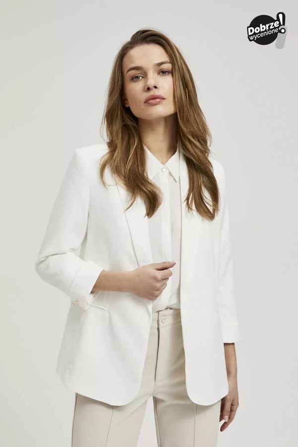 Moodo Women's blazer MOODO - white