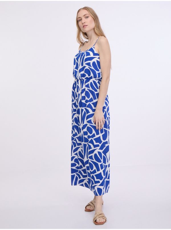 Only Women's blue patterned maxi dress ONLY Nova