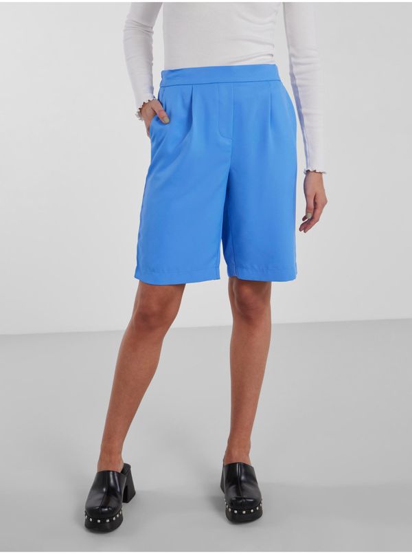 Pieces Women's Blue Shorts Pieces Tally - Women