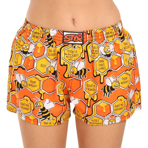 STYX Women's boxer shorts Styx art classic elastic Bees