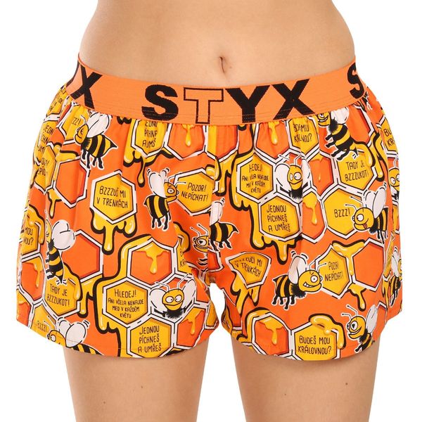 STYX Women's boxer shorts Styx art sports rubber bees