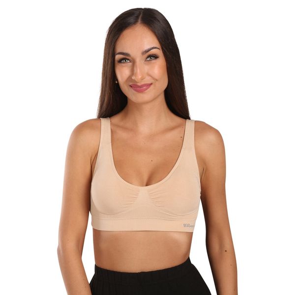 Gina Women's bra Gina bamboo beige