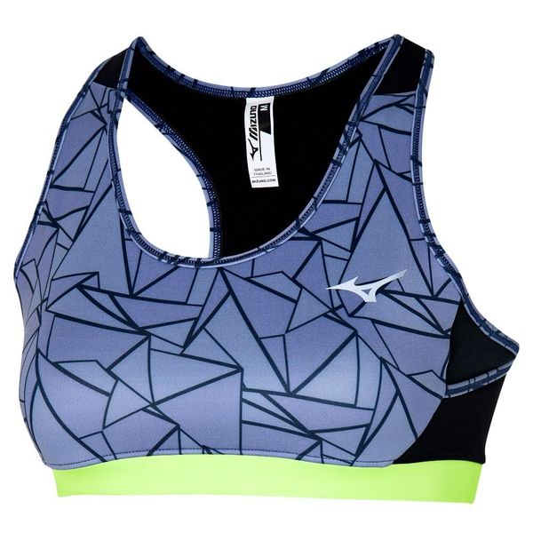 Mizuno Women's bra Mizuno Alpha Graphic Bra Vintage Indigo M