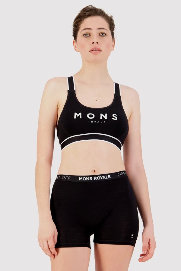 Mons Royale Women's bra Mons Royale merino black