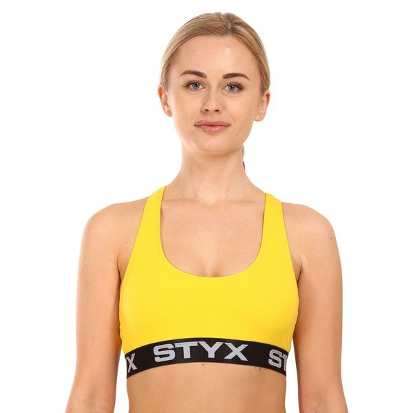 STYX Women's bra Styx sport yellow