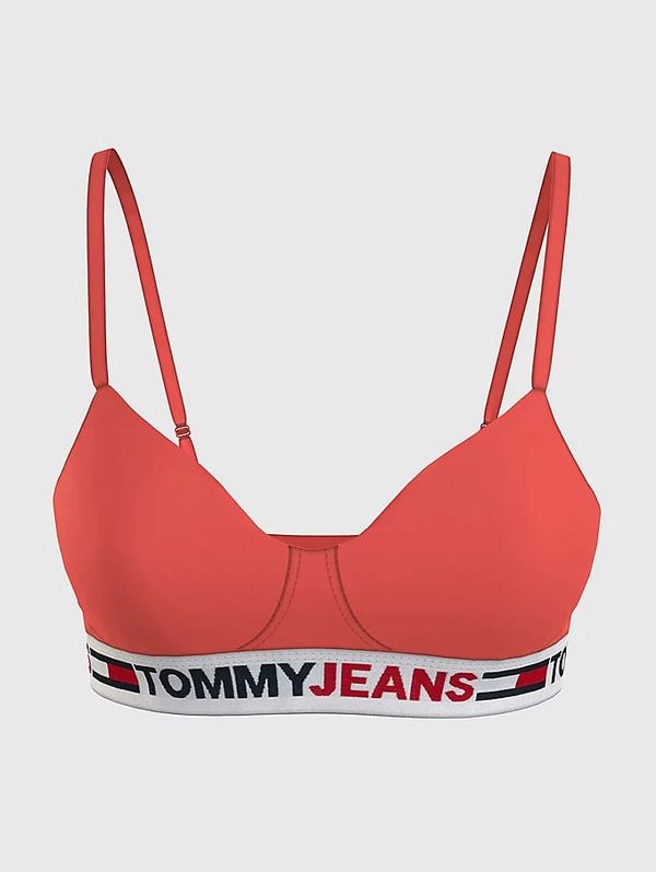 Tommy Hilfiger Women's bra Tommy Hilfiger reinforced orange