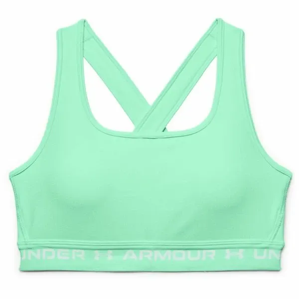 Under Armour Women's bra Under Armour Crossback Mid Bra-GRN S