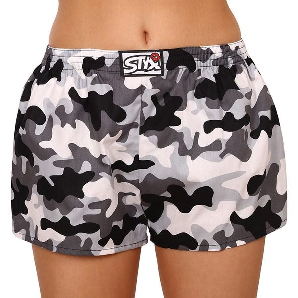 STYX Women's briefs Styx art classic rubber camouflage (K1457)