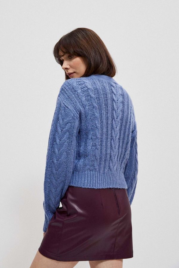 Moodo Women's cable knit sweater