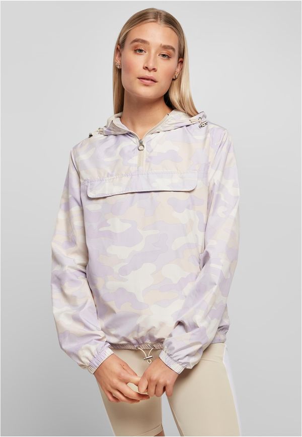 Urban Classics Women's Camo Pull Over lilaccamo Jacket