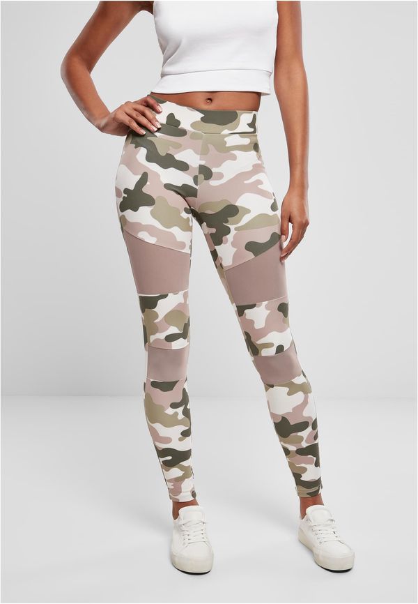 UC Ladies Women's Camo Tech Mesh Leggings Dukrose camo