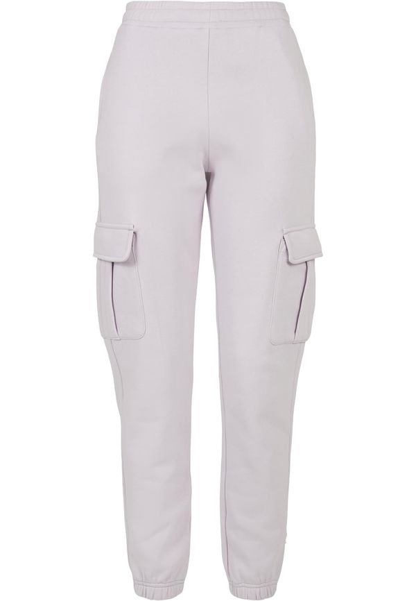 Urban Classics Women's Cargo Sweat High-Waisted Softlilac Pants