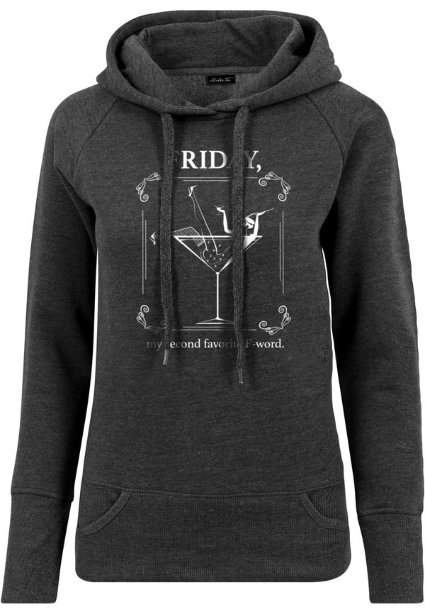 MT Ladies Women's Charcoal Hoody F-Word Hoody