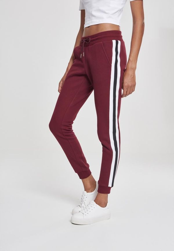 UC Ladies Women's College Contrast Sweatpants Port/White/Black