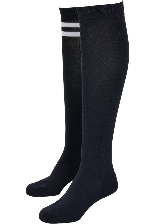 Urban Classics Accessoires Women's College Socks 2-Pack Navy