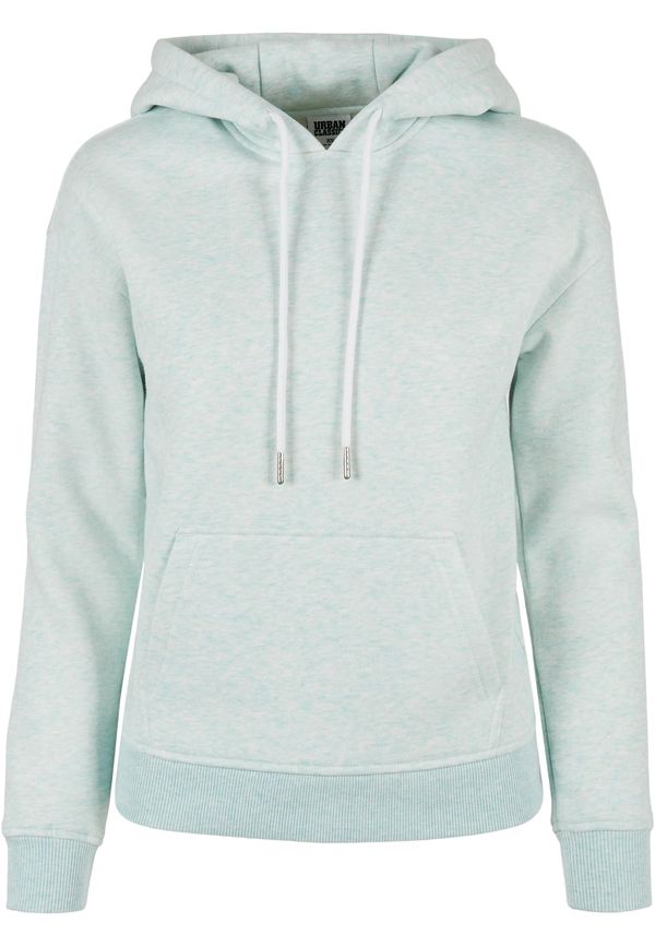 Urban Classics Women's color Melange Hoody aqua melange