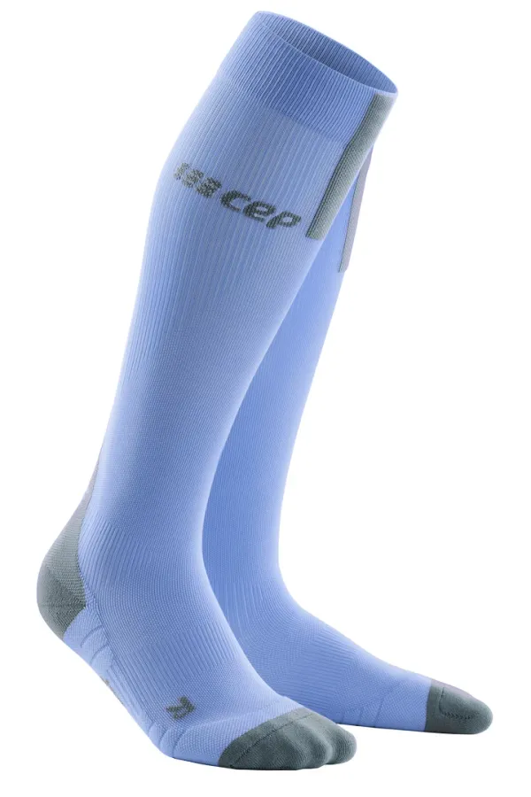 Cep Women's compression knee-high socks CEP 3.0 Sky/Grey