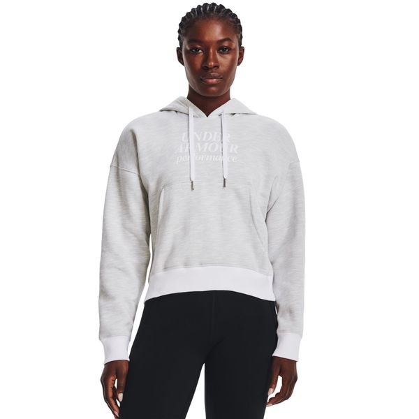 Under Armour Women's cotton sweatshirt Under Armour Essential Script Hoodie