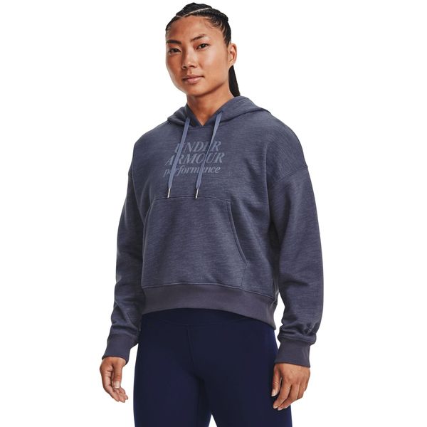 Under Armour Women's cotton sweatshirt Under Armour Essential Script Hoodie