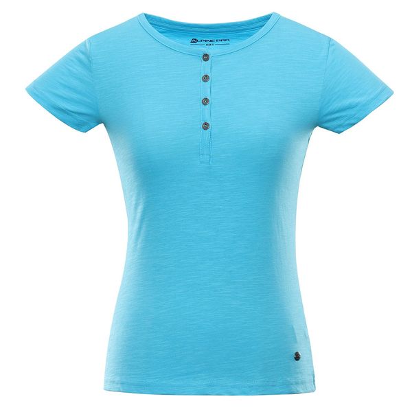 ALPINE PRO Women's cotton T-shirt ALPINE PRO CASTA atoll