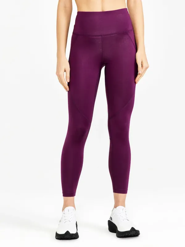 Craft Women's Craft ADV Essence High Waist Purple Leggings