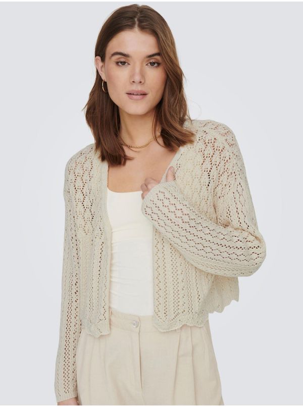 Only Women's creamy perforated cardigan ONLY Nola - Women's