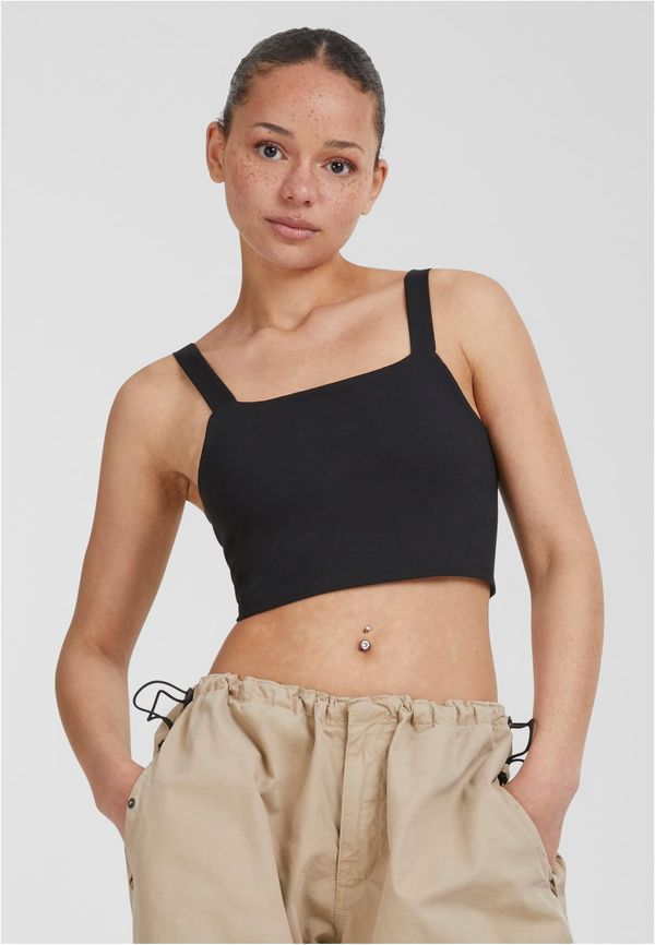 Urban Classics Women's Cropped Top 2-Pack Black/White