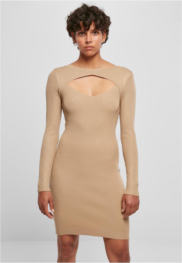 UC Ladies Women's cut-out dress unionbeige