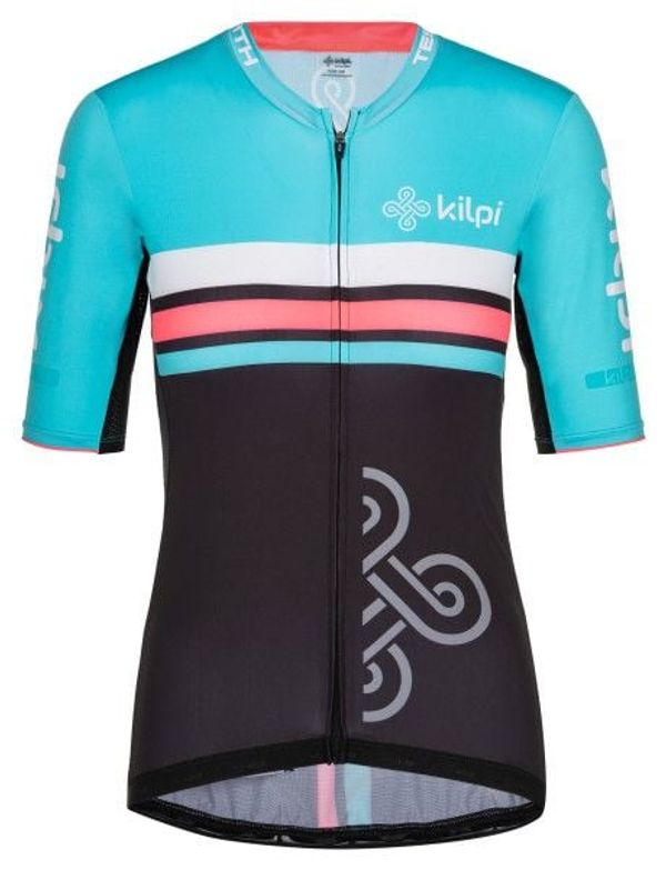 Kilpi Women's cycling jersey Kilpi CORRIDOR-W light blue