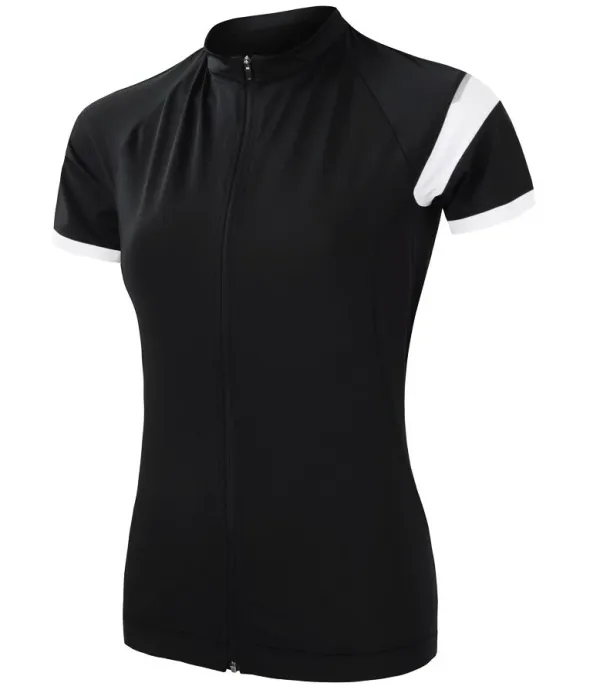 Sensor Women's cycling jersey Sensor Cyklo Classic Black