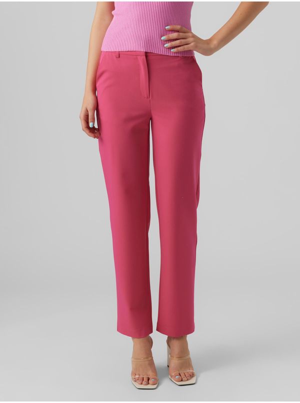 Vero Moda Women's dark pink pants VERO MODA Zelda - Women