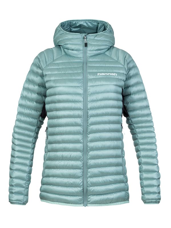 HANNAH Women's down jacket Hannah MANTIS HOODY wasabi/asphalt