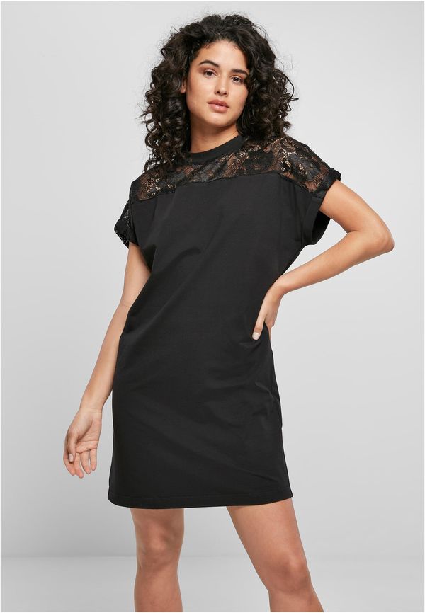 Urban Classics Women's dress with black lace