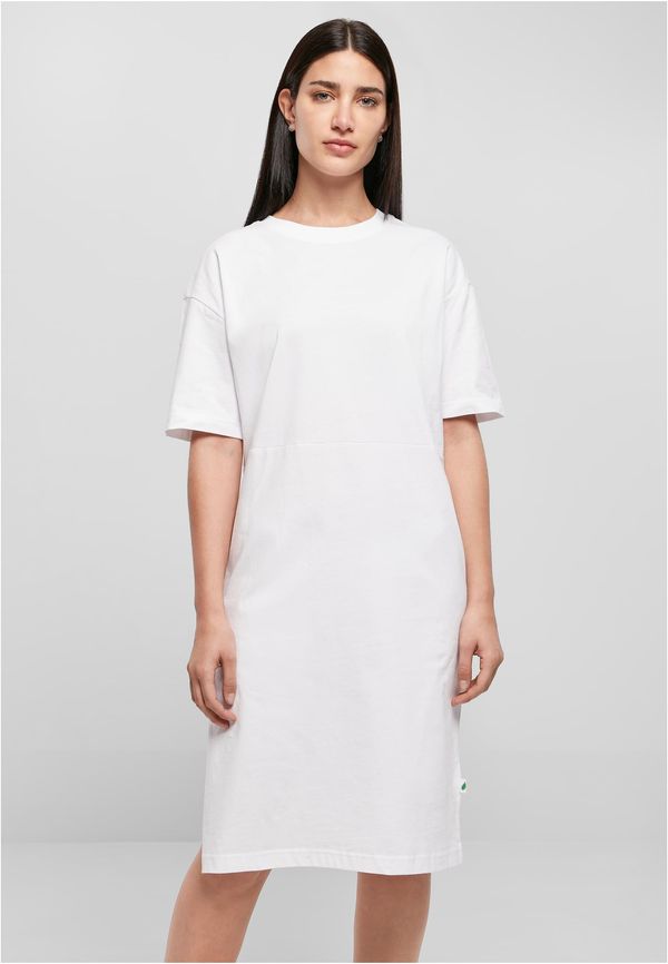 Urban Classics Women's dress with slit white