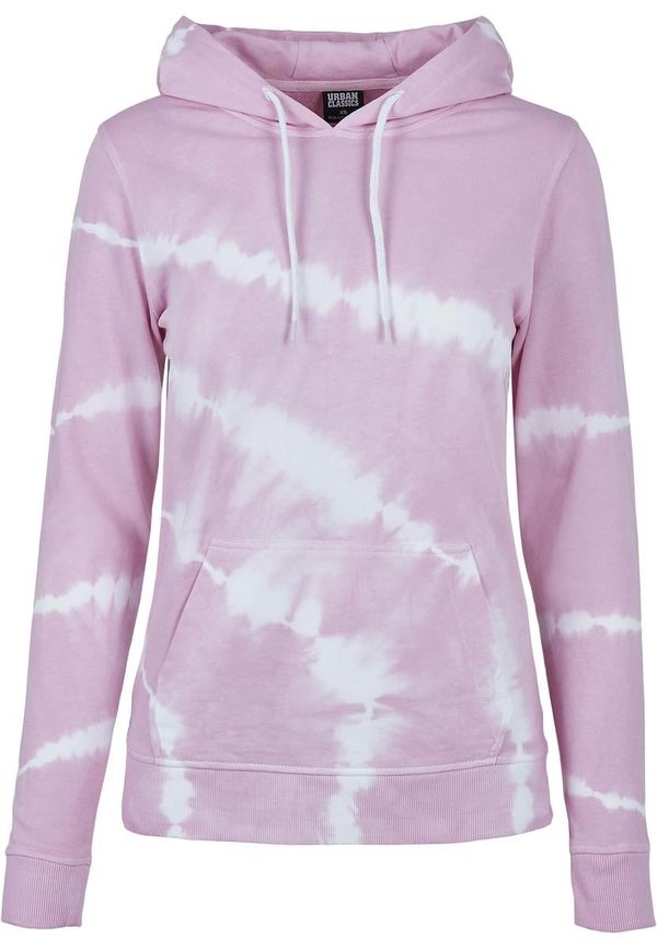 Urban Classics Women's Dye Hoody Tie Pink