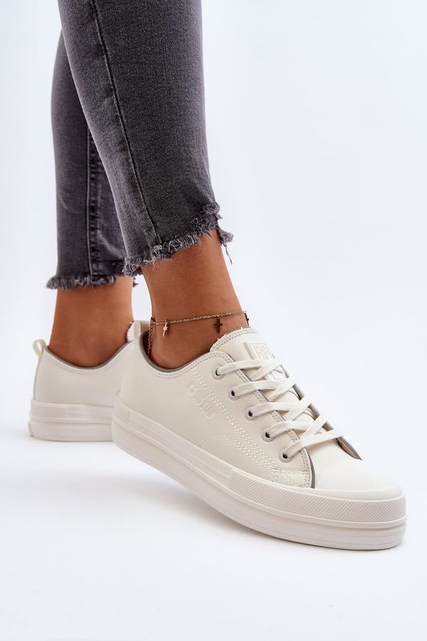 BIG STAR SHOES Women's eco leather sneakers Big Star White