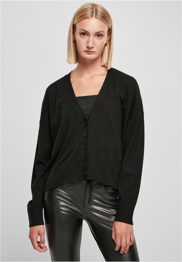 UC Ladies Women's eco viscose oversized cardigan black