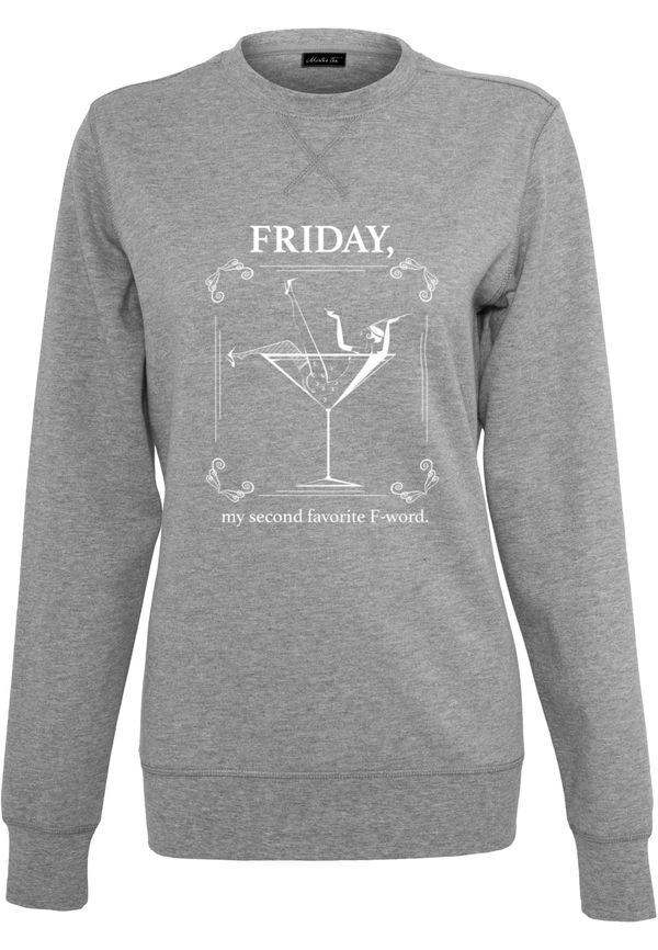 MT Ladies Women's F-Word Crewneck Grey