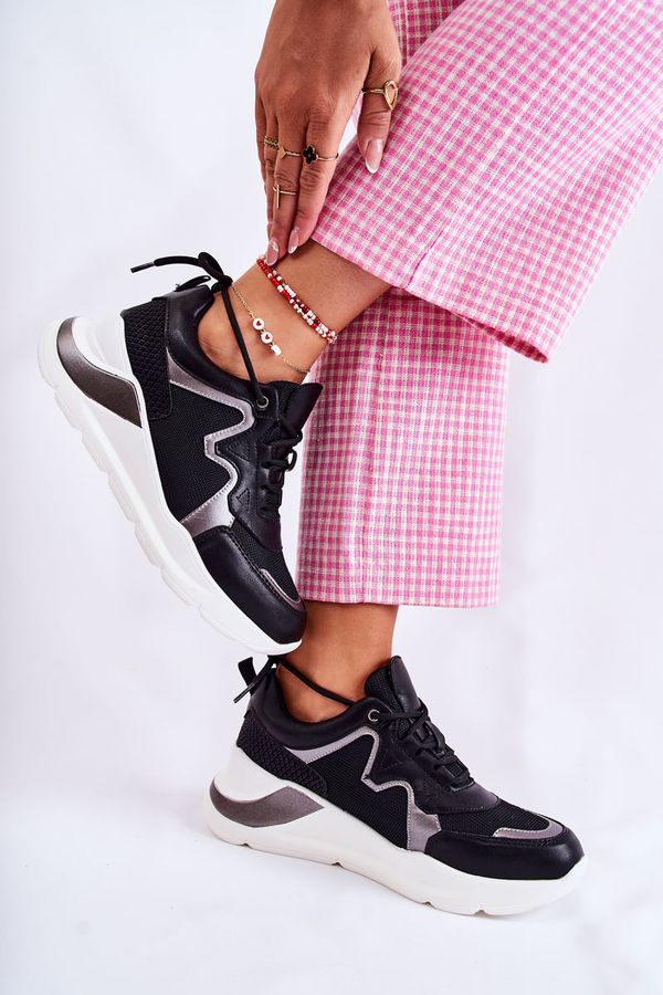 Kesi Women's Fashion Sneakers Black Allie