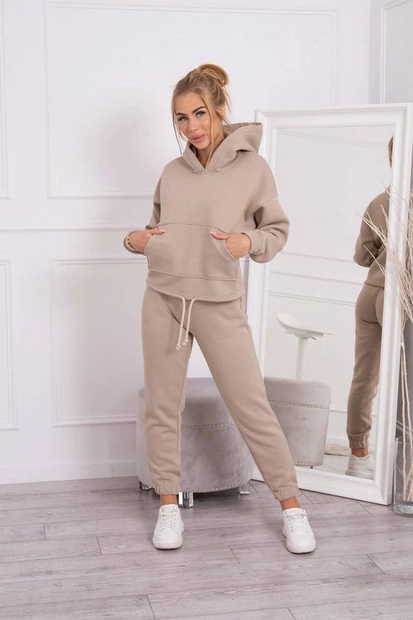 Kesi Women's Fashionable Tracksuit - Light Beige