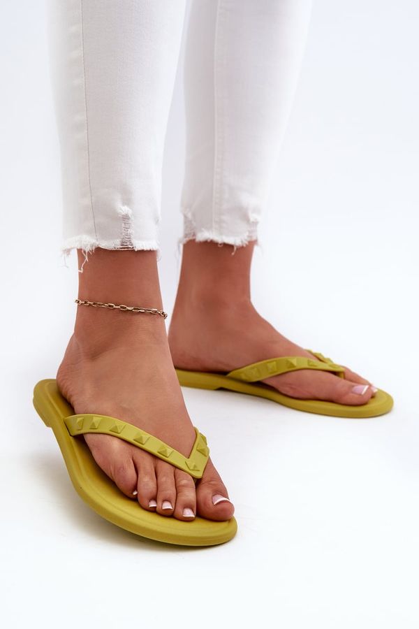 Kesi Women's Flat Flexible Flip-Flops ZAXY Lime