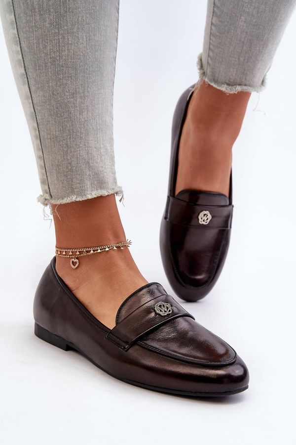 Kesi Women's flat-heeled loafers Black Sylvaine